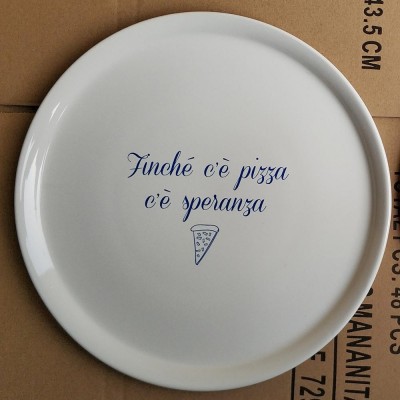 12 inch 30cm ceramic pizza plate