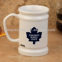 22oz NHL Ceramic beer mug for promotion US market