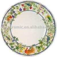 Ceramic dinner plate