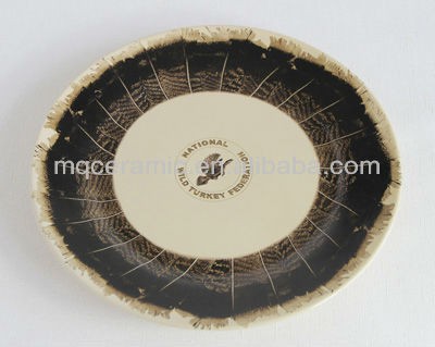 Stoneware dinner plate