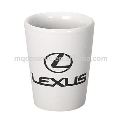 Promotional porcelain shot glass