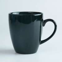 300ml black ceramic cup W0548